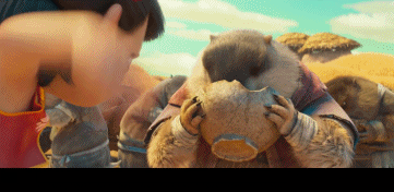 土拨鼠：哪吒可以和我贴贴，你们不行