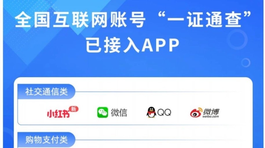 “一证通查”!今日头条、拼多多等9款APP接入工信部“一证通查”服务 “一证通查”!今日头条、拼多多等9款APP接入工信部“一证通查”服务