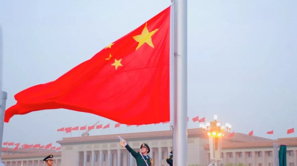 天安门广场升旗仪式