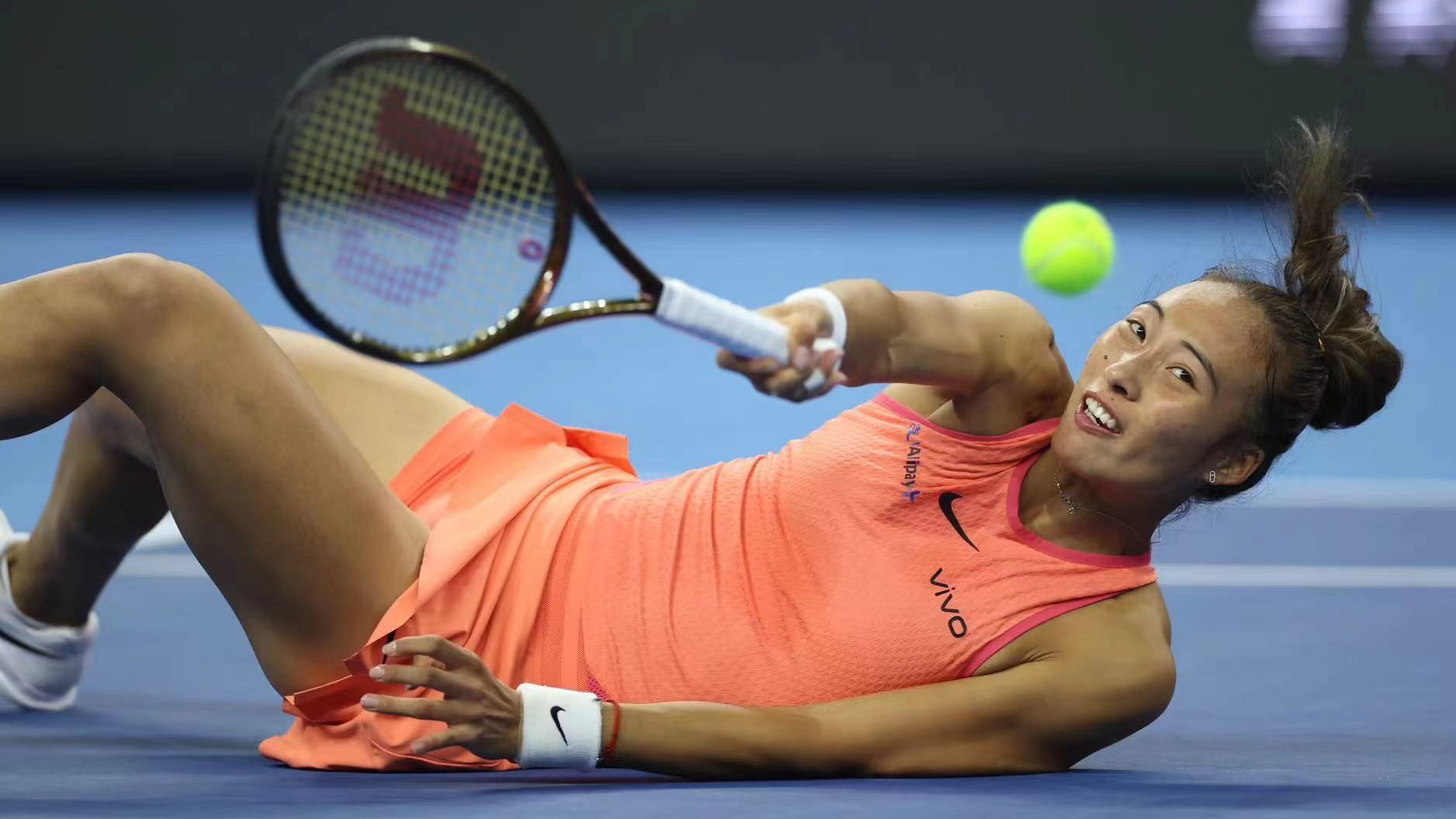 遗憾止步中网！郑钦文期待武汉公开赛