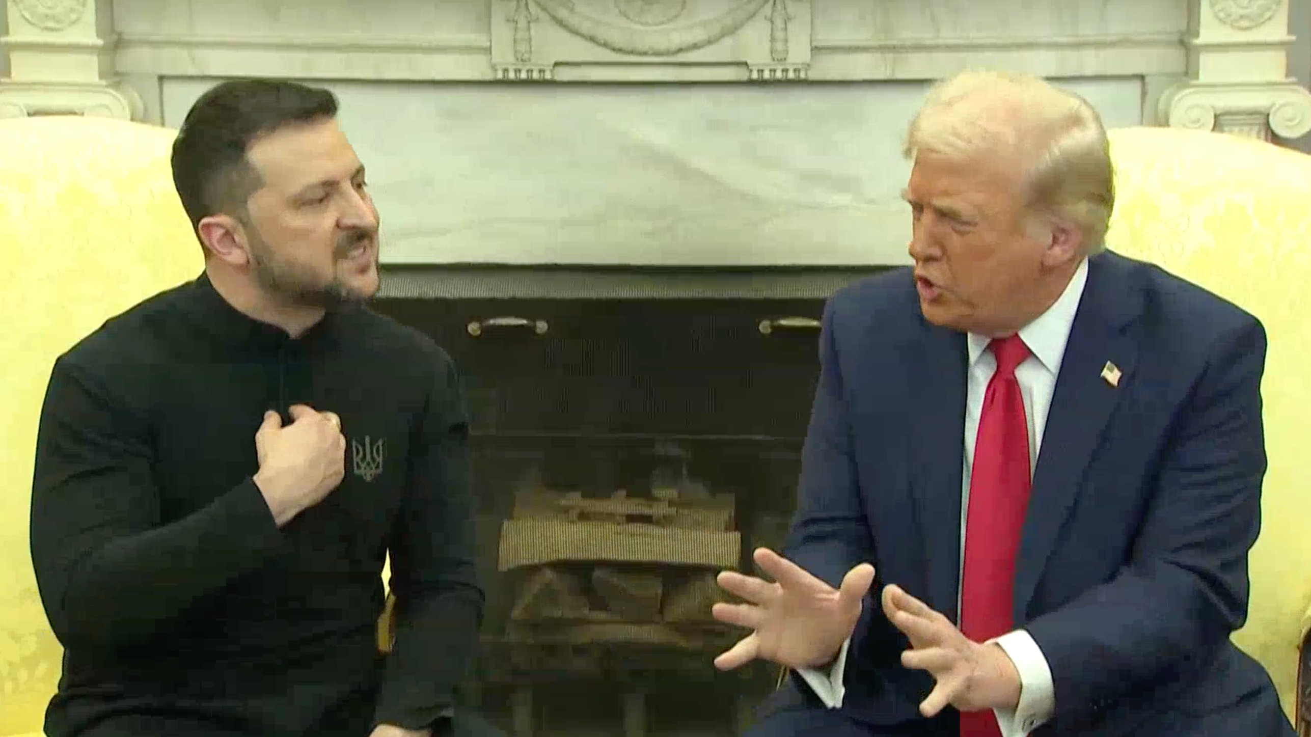 特朗普与泽连斯基会面发生激烈争吵  互怼不留情面