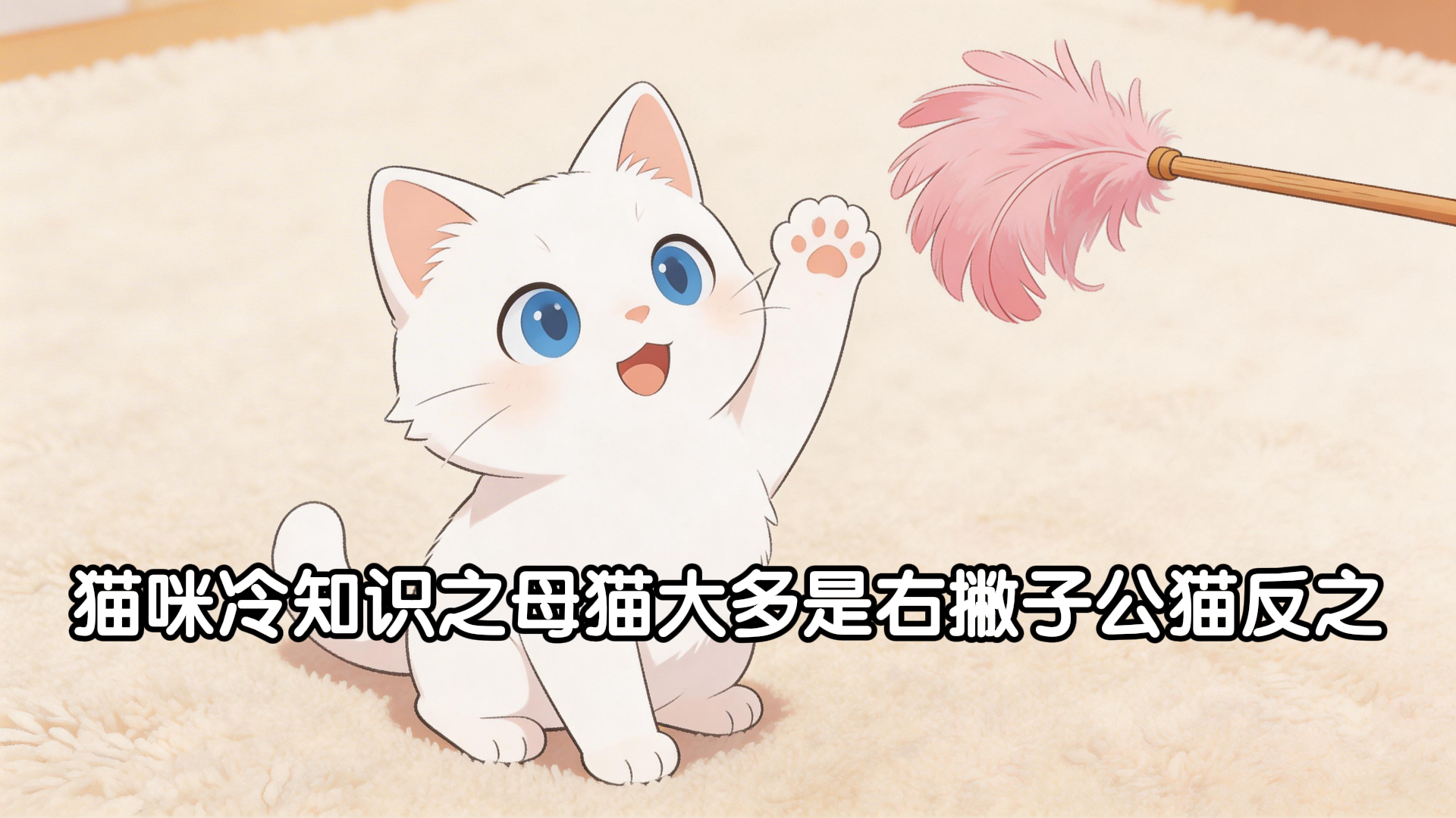 猫咪冷知识之母猫大多是右撇子公猫反之 猫咪冷知识之母猫大多是右撇子公猫反之