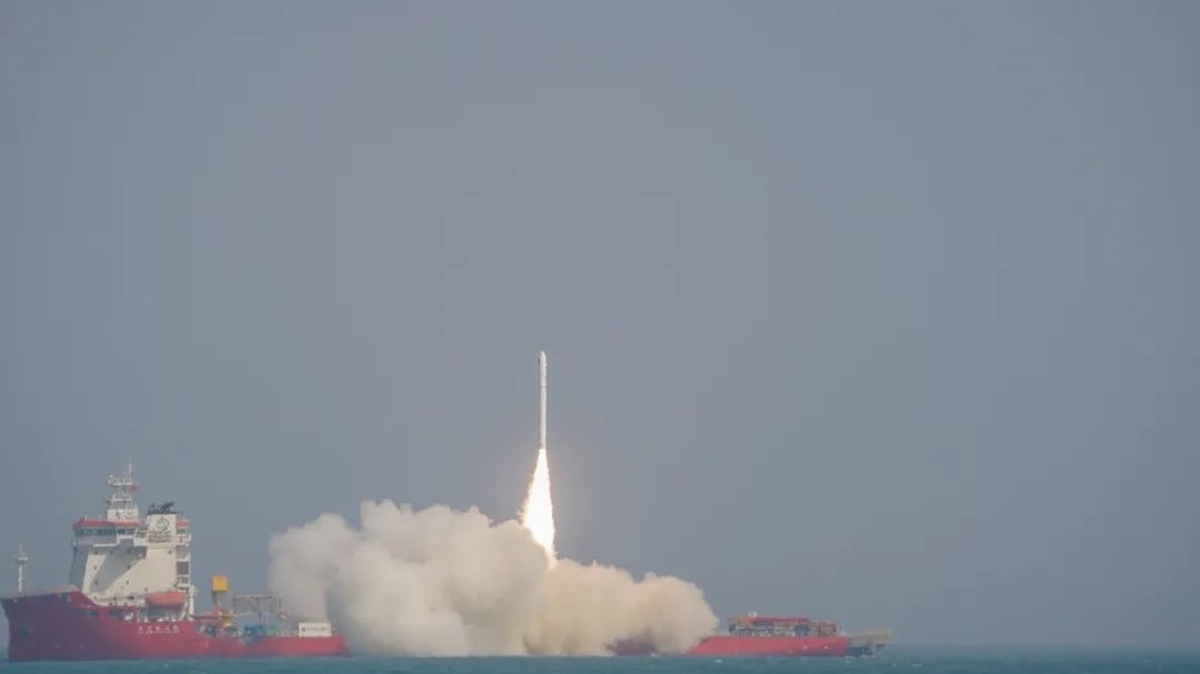 谷神星一号海射型(遥五)运载火箭成功发射！