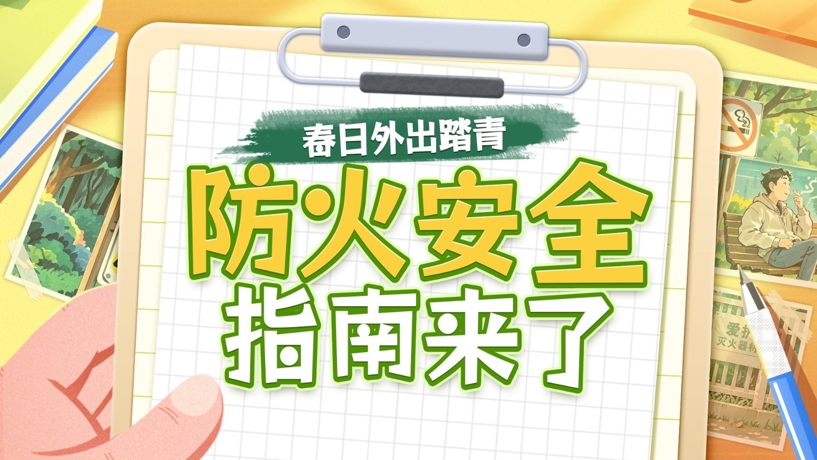 踏青须防火!你的春日游玩防火指南已送达→ 踏青须防火!你的春日游玩防火指南已送达→