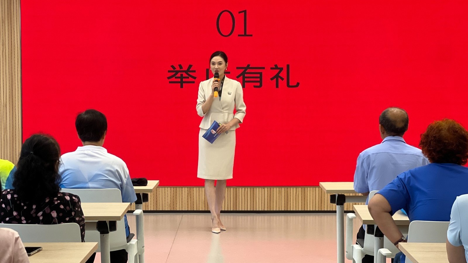 仪见倾心·礼行致远，文景街道“文明礼仪微课程”开课啦～