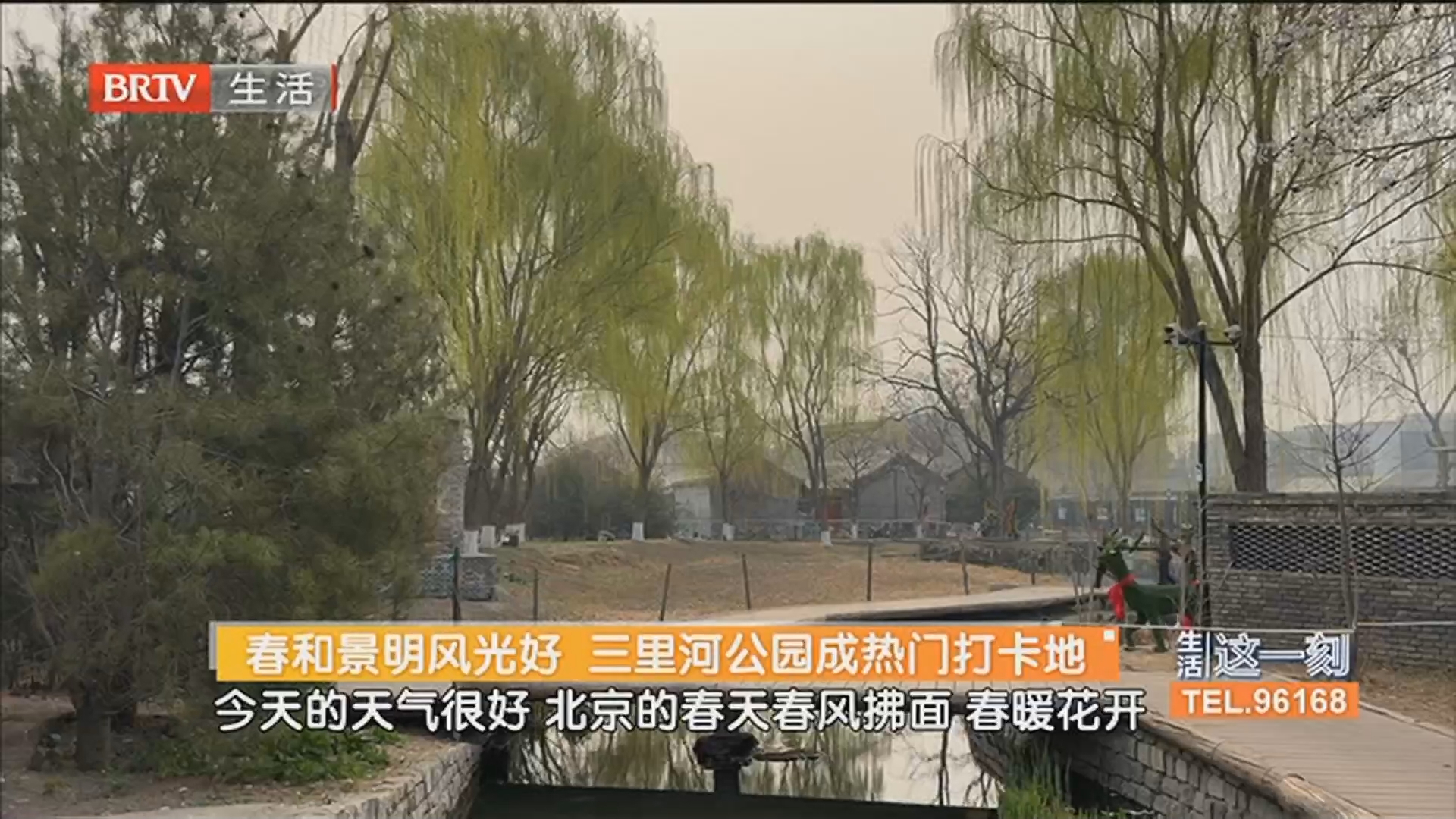 春和景明风光好 三里河公园成热门打卡地