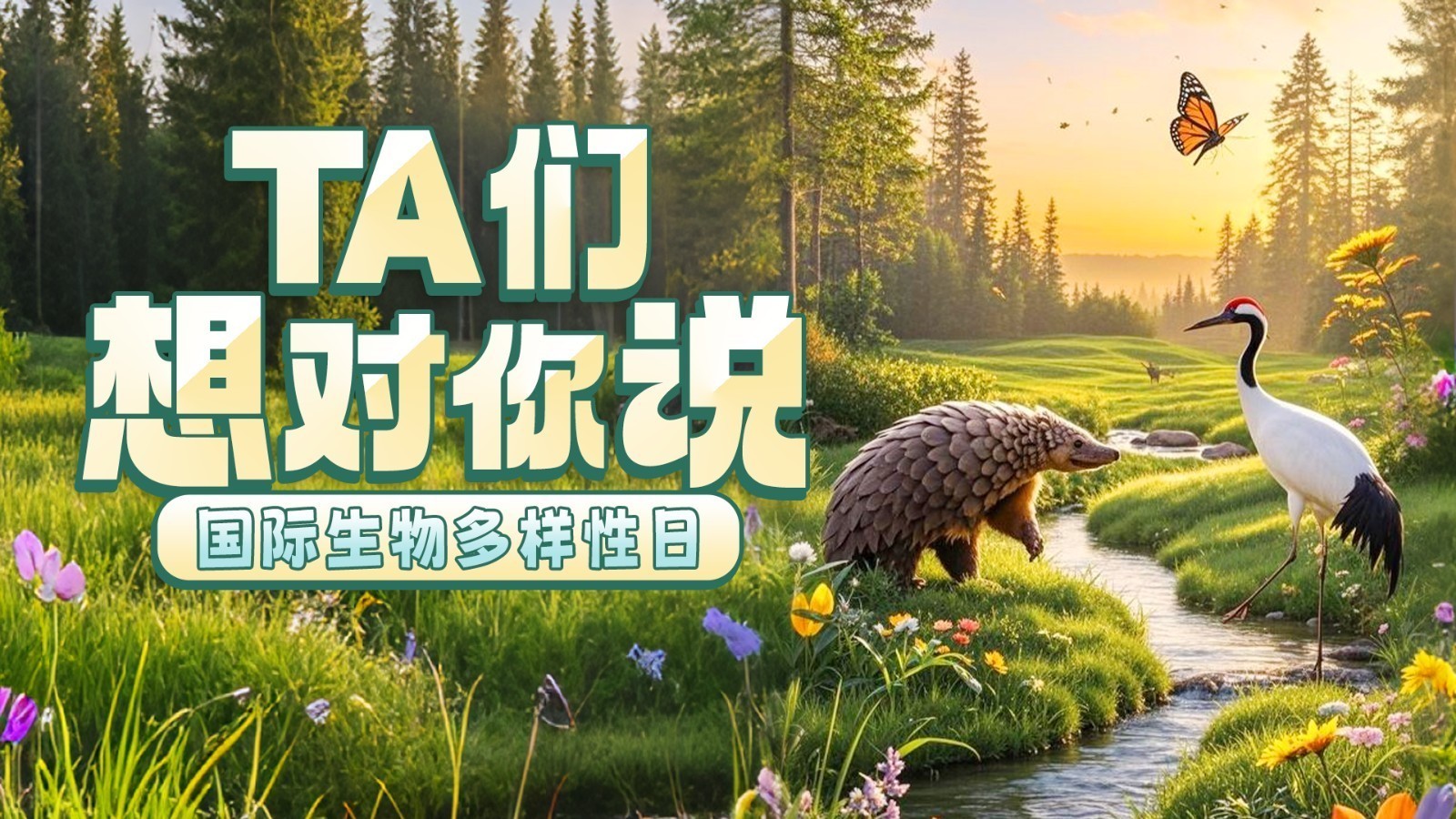 国际生物多样性日｜你们愿意成为保护我的盔甲吗？