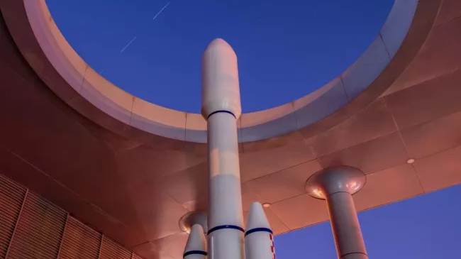 冲上热搜!北京地铁站竟然有火箭? 冲上热搜!北京地铁站竟然有火箭?