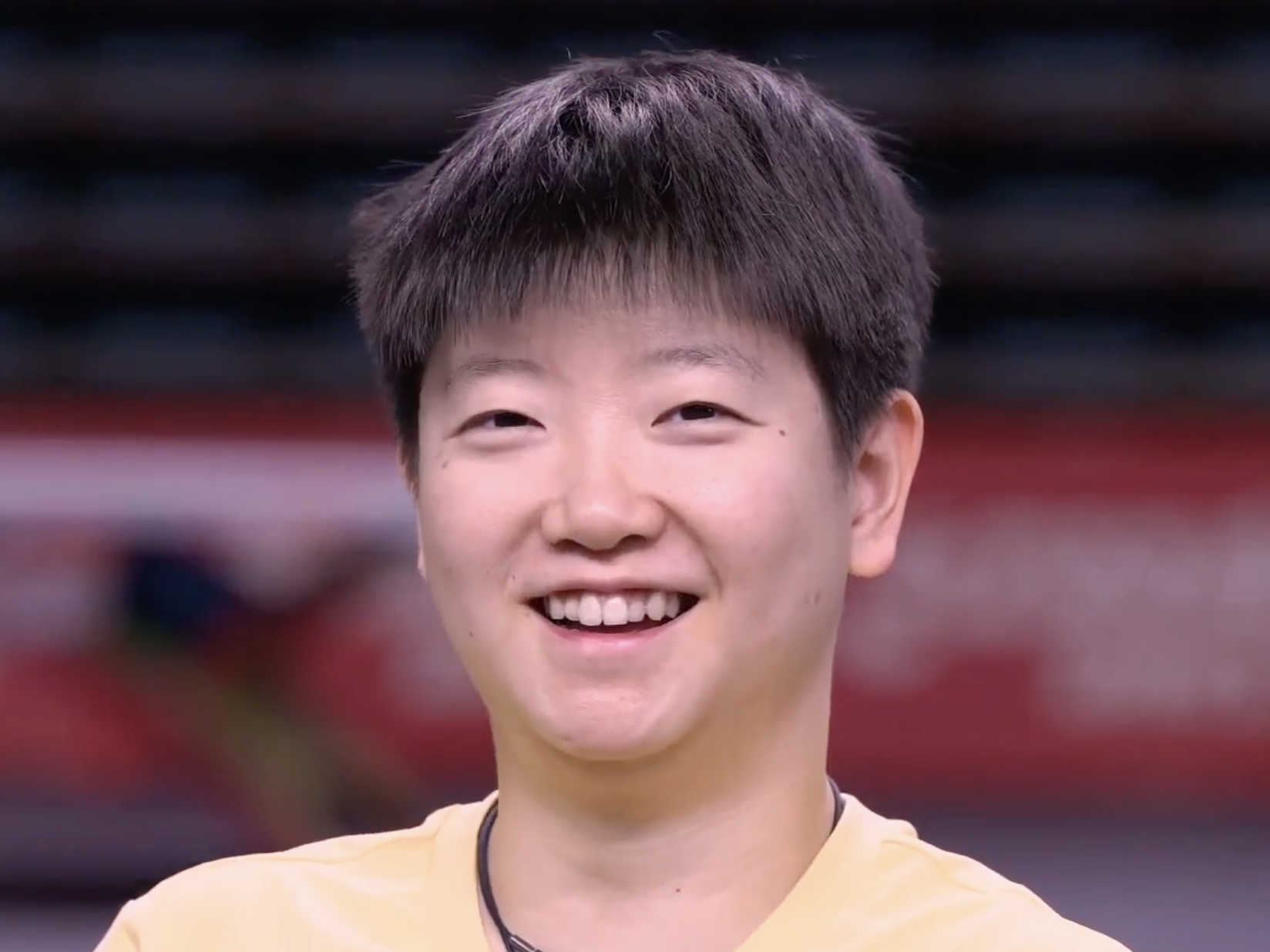 被问及是否还想实现大满贯的梦想 孙颖莎双眼放光
