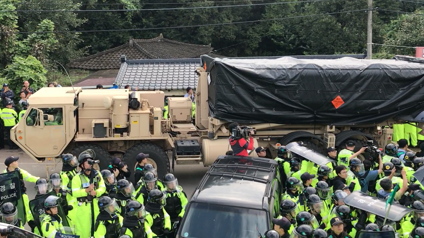 驻韩美军部分“萨德”反导系统转往中东