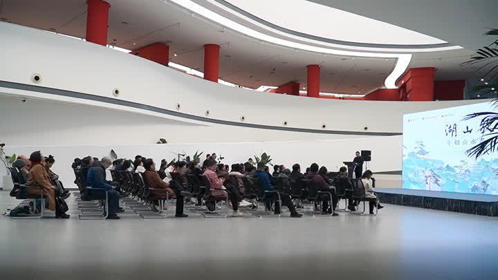 推动扬榆文化交流协作 “湖山放怀——牛朝山水画作品展”在扬开展 推动扬榆文化交流协作 “湖山放怀——牛朝山水画作品展”在扬开展