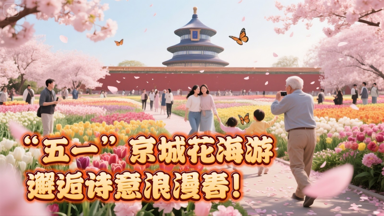 【桃桃时间】五一京城赏花指南：在诗里，在花下，邂逅春色浪漫
