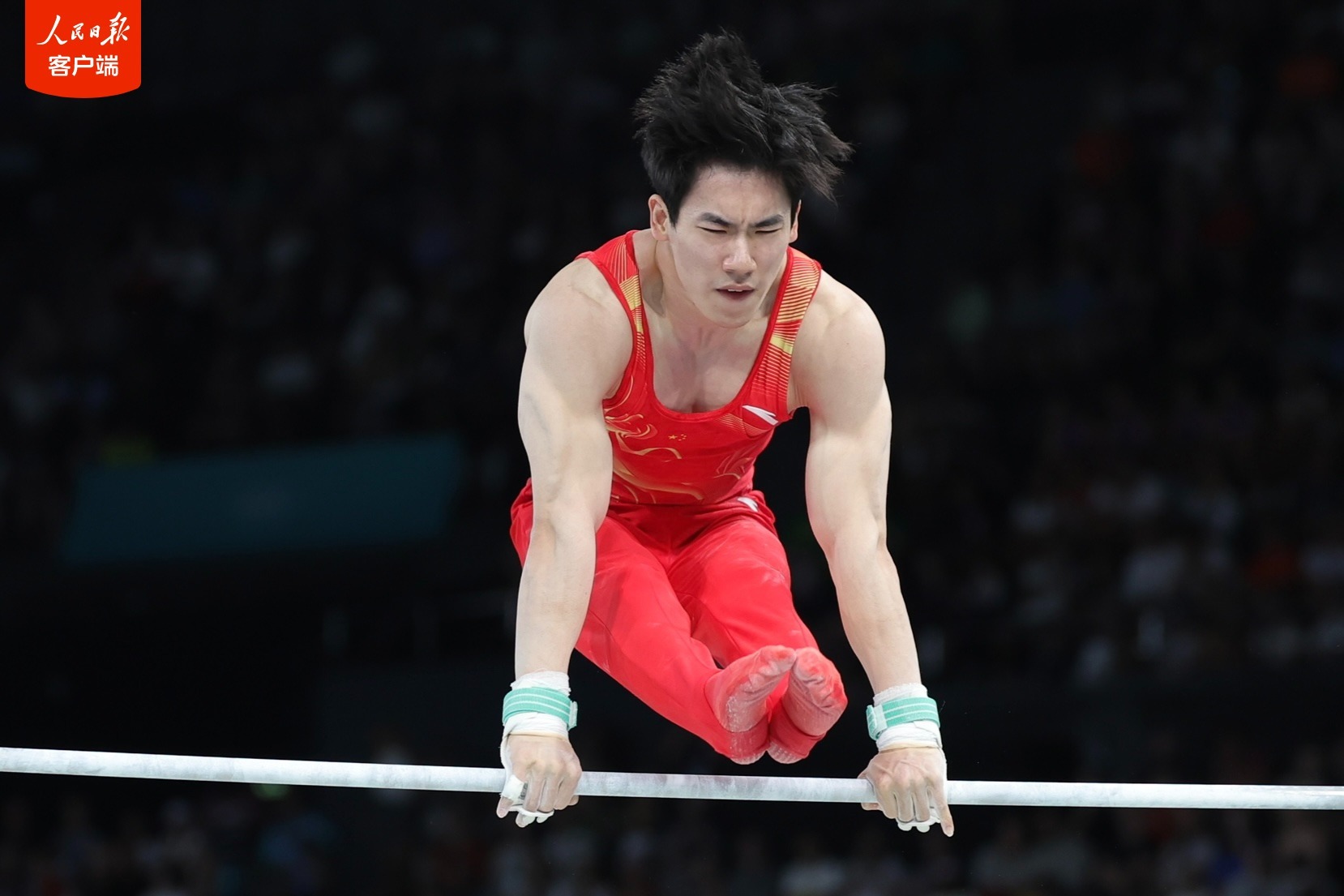 张博恒夺得巴黎奥运会体操男子单杠铜牌