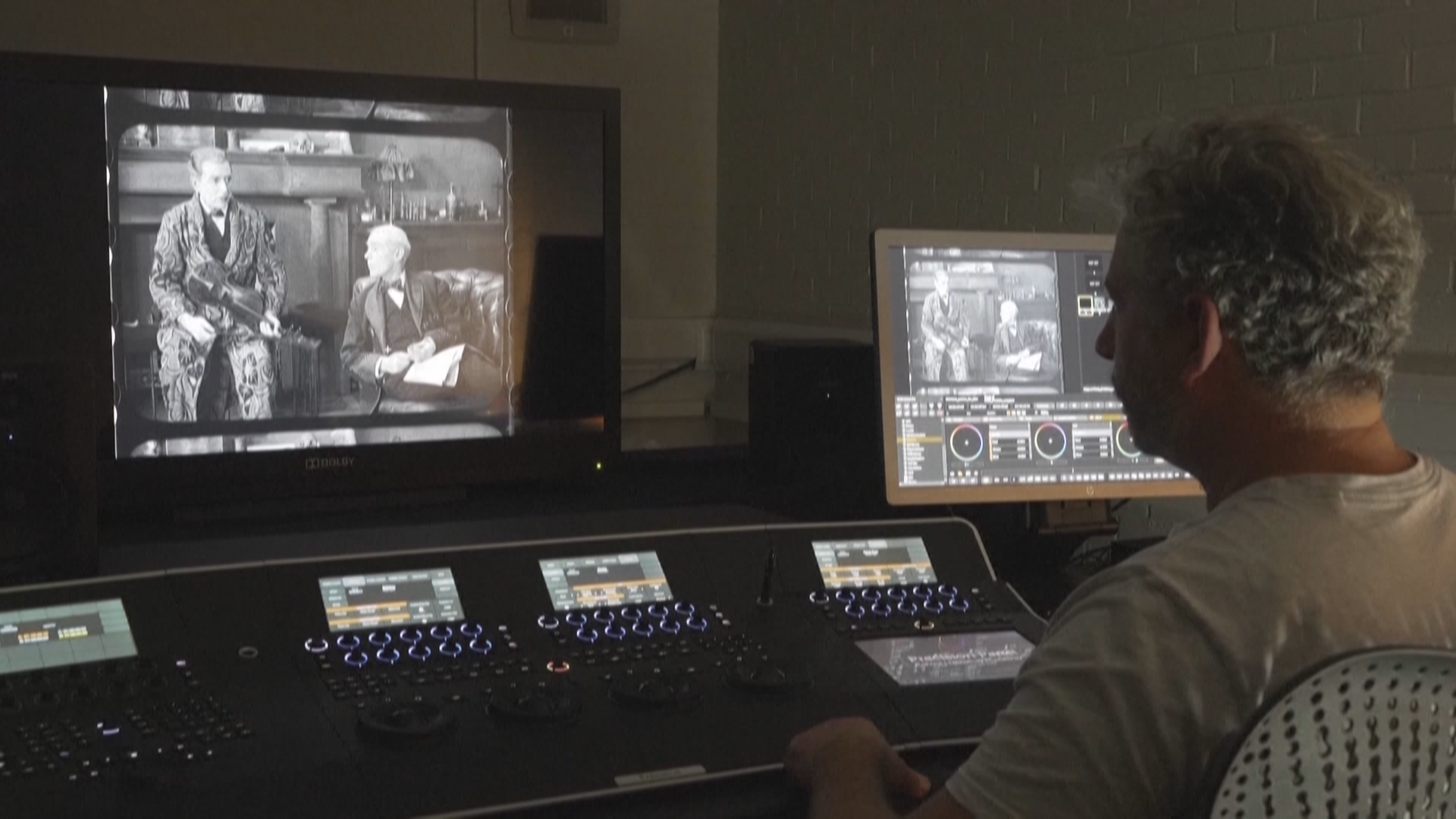 英国电影学院档案馆修复百年历史的福尔摩斯默片胶片 英国电影学院档案馆修复百年历史的福尔摩斯默片胶片