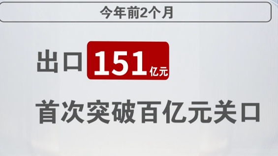 “十五五”高质量发展开门红｜今年前2个月北京地区进出口同比增长百分之七点六