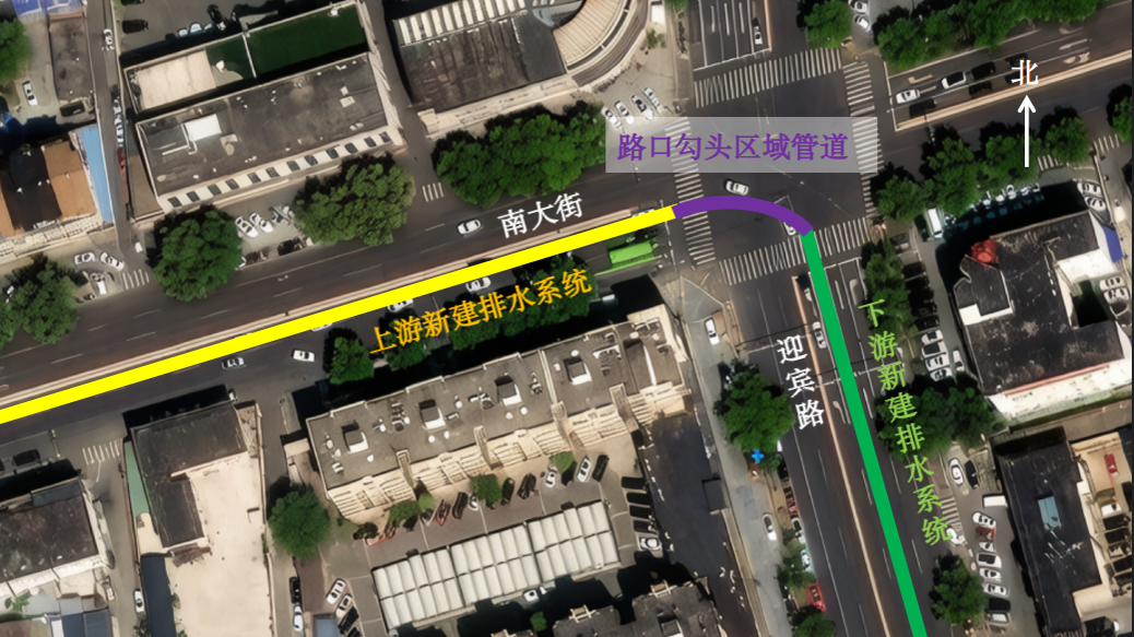 怀柔老城区排水改造进入最后冲刺!十字路口“勾头”施工,请市民注意绕行—— 怀柔老城区排水改造进入最后冲刺!十字路口“勾头”施工,请市民注意绕行——