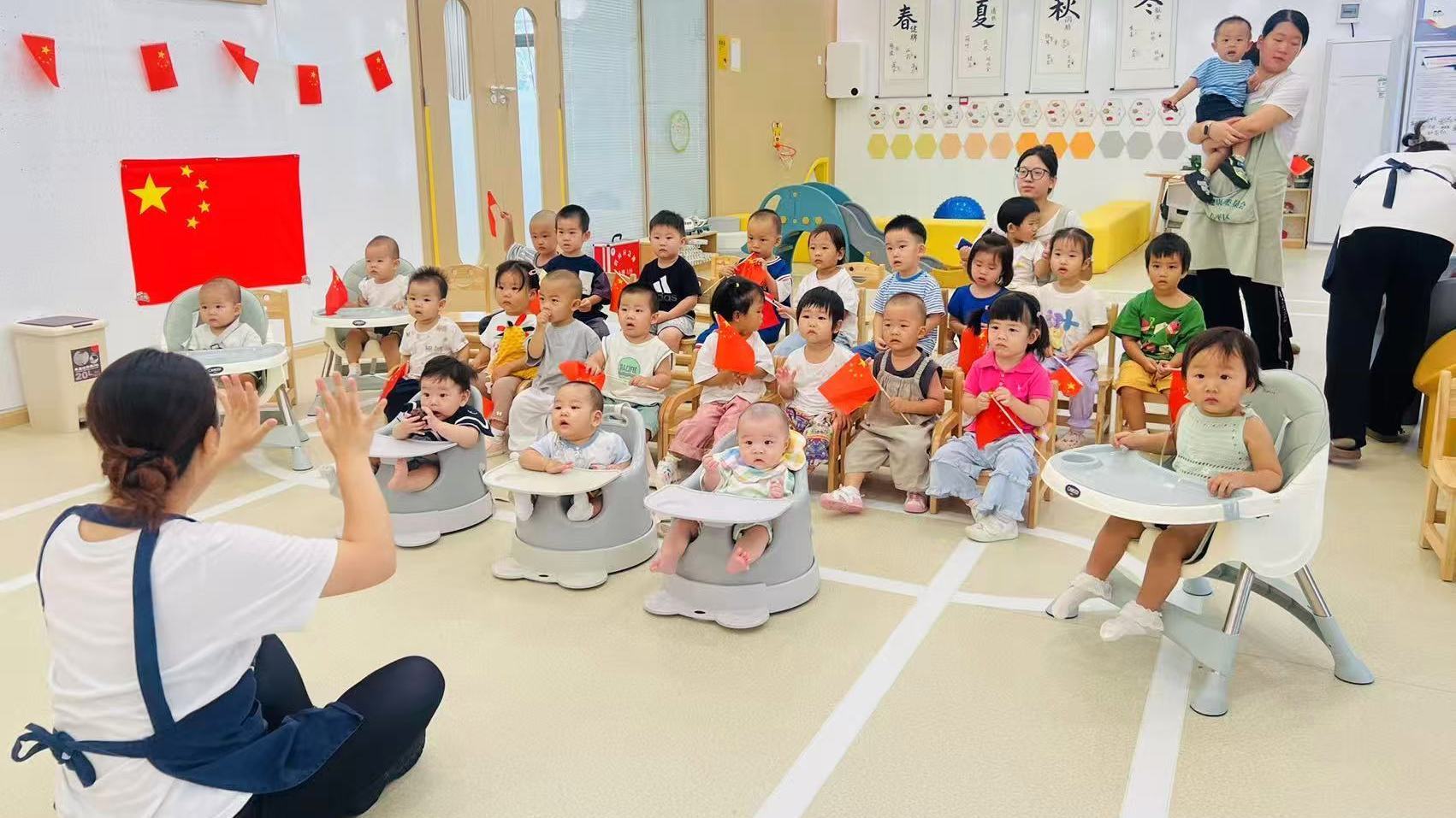 昌平区各托育园所组织观看九三阅兵直播 昌平区各托育园所组织观看九三阅兵直播