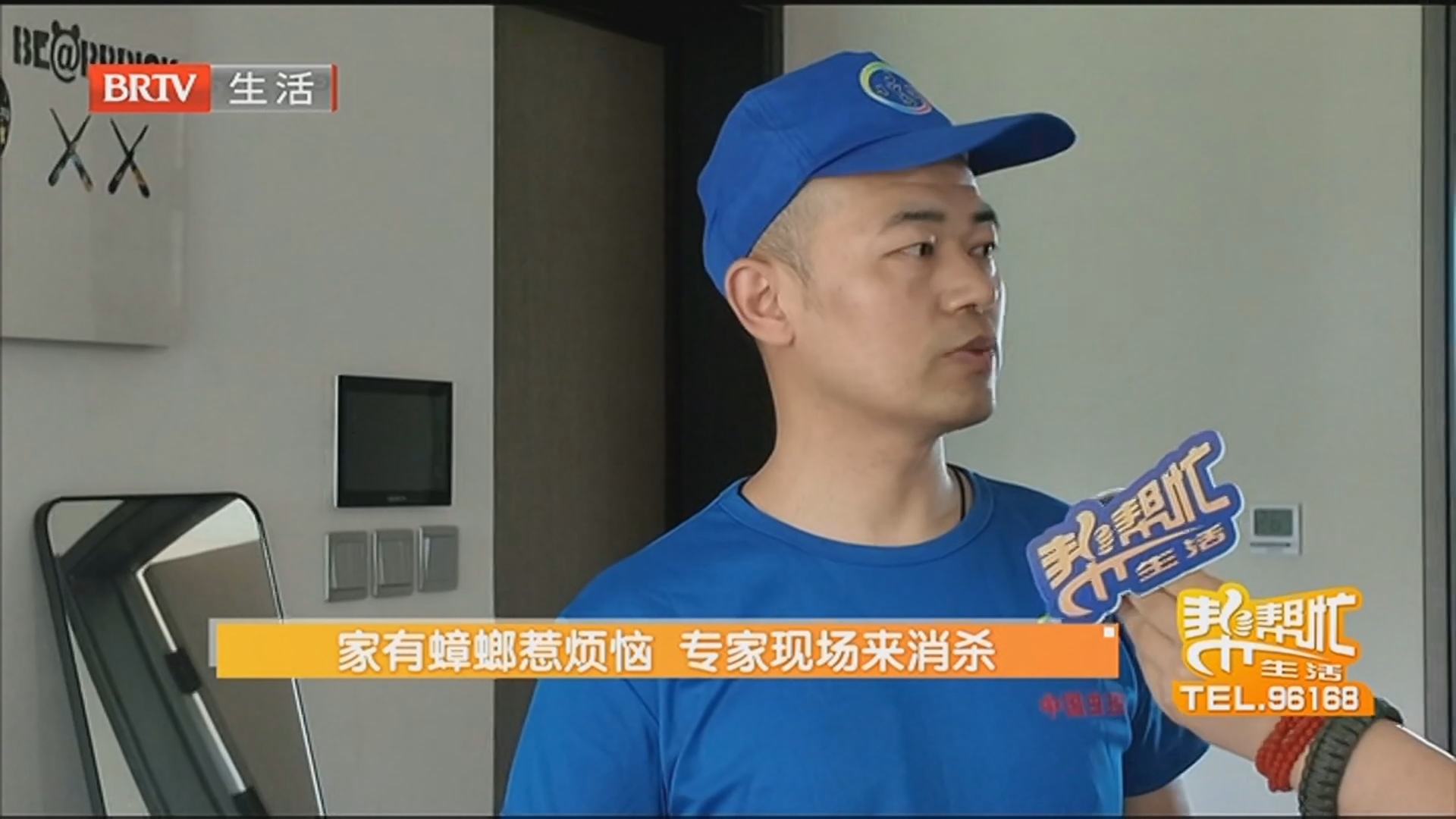 家有蟑螂惹烦恼 专家现场来消杀