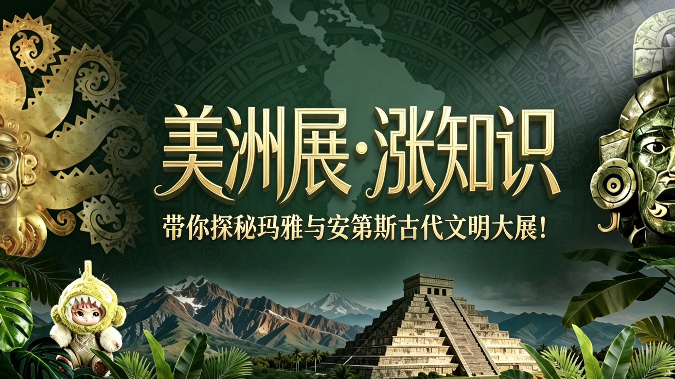 【美洲展·涨知识】万物源于五谷！玉米是玛雅文明的生命根基