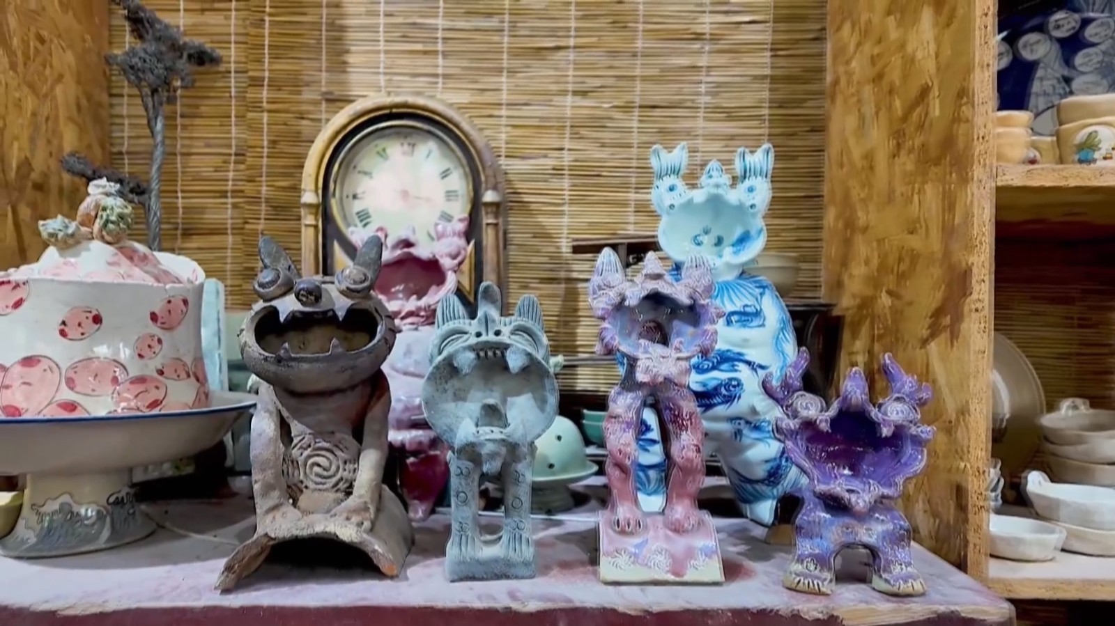 一只云南“瓦猫”的艺术演变 一只云南“瓦猫”的艺术演变