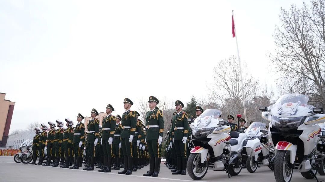 武警北京总队隆重举行2026年度军事训练动员大会