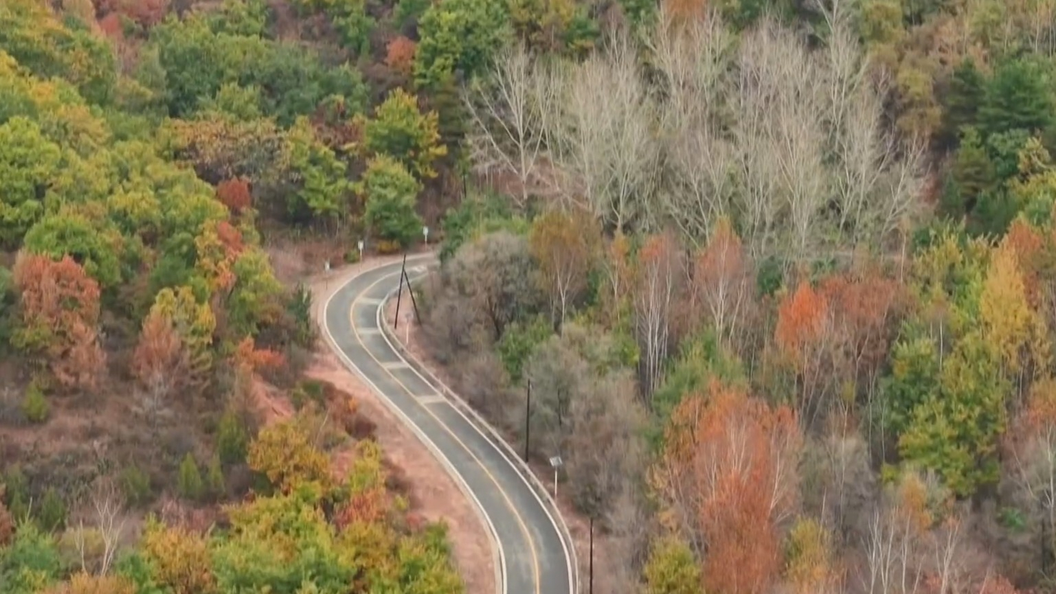 秋意正浓 北京最美乡村公路——喇碾路邀您入“画”