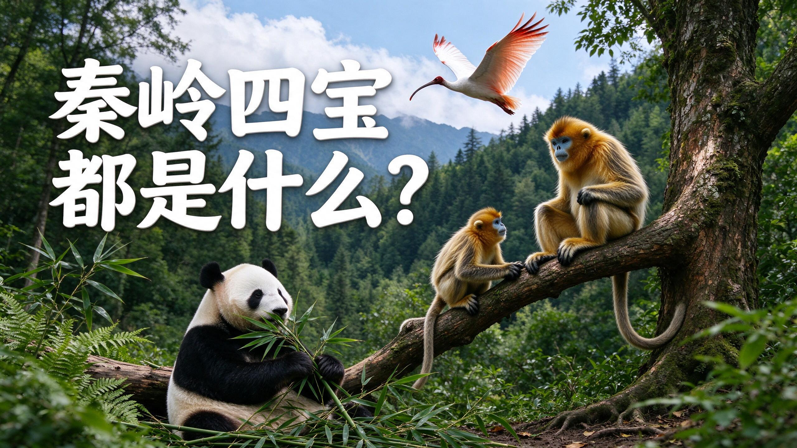 动物知识之秦岭四宝都是什么？