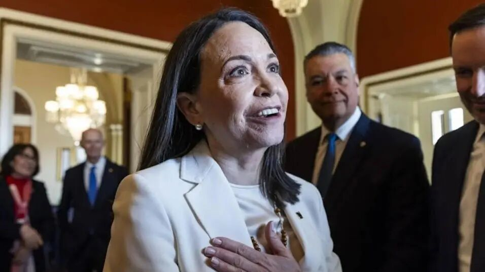 委反对派领袖马查多诺奖奖章已送给特朗普