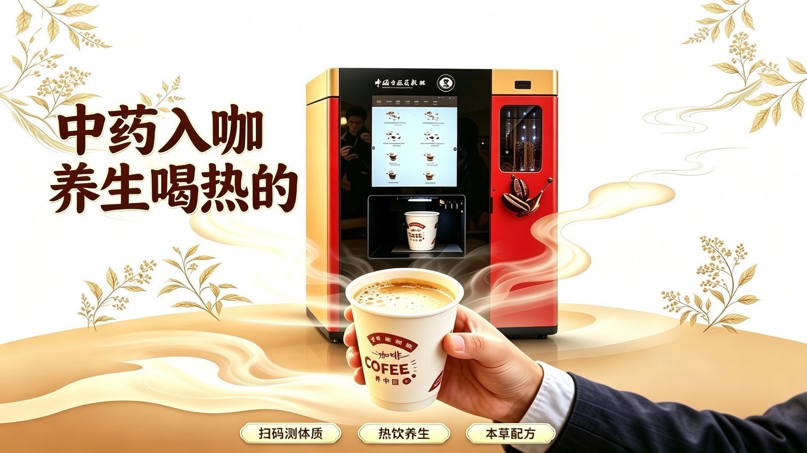 能养生的中药咖啡！快来一起试试吧