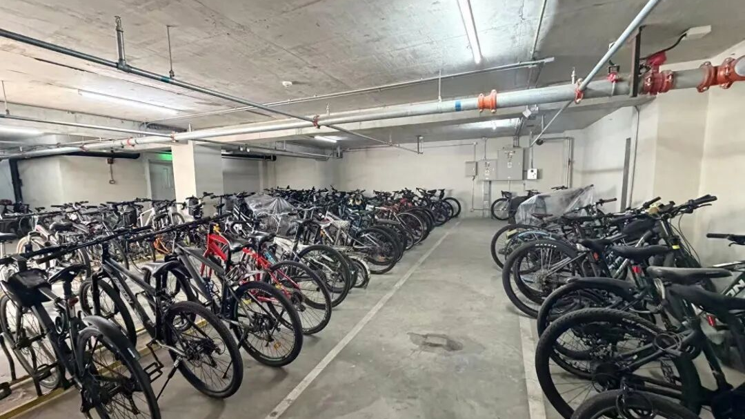 停车位空着不给用?北京开展非机动车停车设施治理 停车位空着不给用?北京开展非机动车停车设施治理