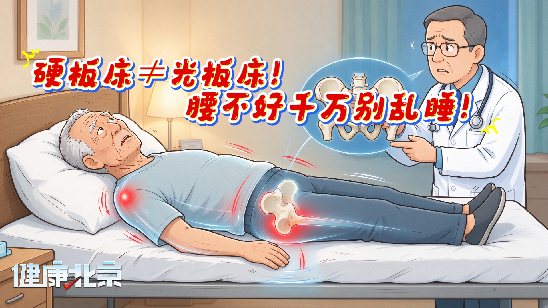 硬板床≠光板床！腰不好千万别乱睡！