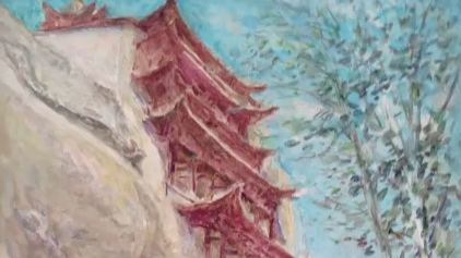 著名油画家杨凯先生:画家乡的风景永远是我热爱的主题 著名油画家杨凯先生:画家乡的风景永远是我热爱的主题