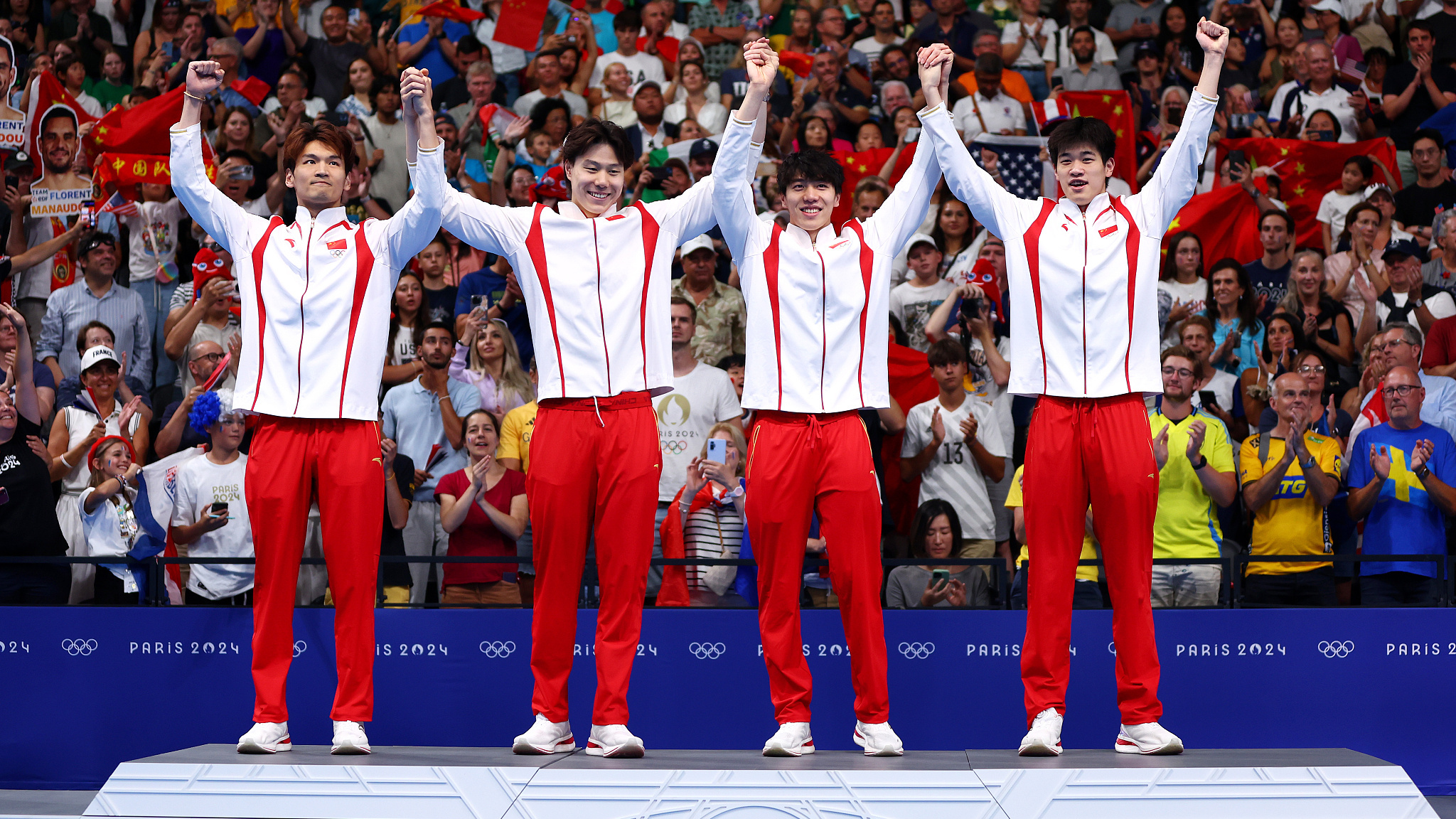 3金3银2铜！中国游泳队创造历史圆满收官 樊振东实现大满贯