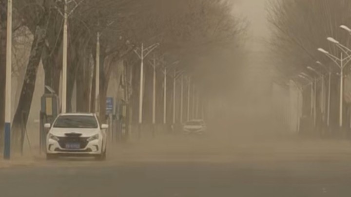 北京大风沙尘降温来袭! 北京大风沙尘降温来袭!