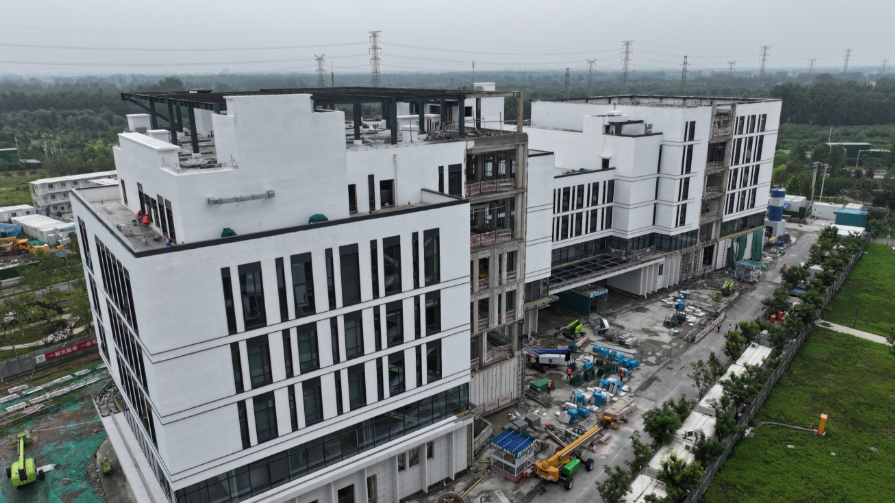 怀柔科学城分子影像与医学诊疗探针创新平台项目防汛建设两手抓两不误 怀柔科学城分子影像与医学诊疗探针创新平台项目防汛建设两手抓两不误