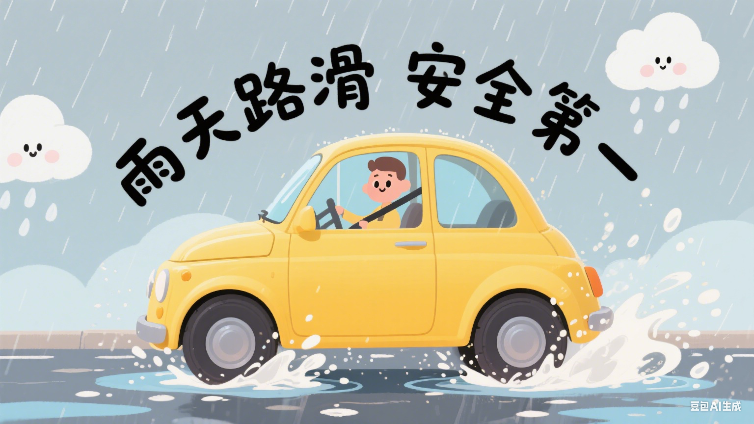 北京降雨持续，交管提醒：驾车务必减速慢行