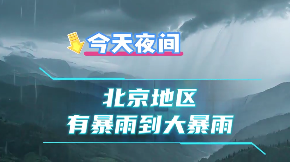 今夜有强降雨过程，降雨主要时段是什么时候？