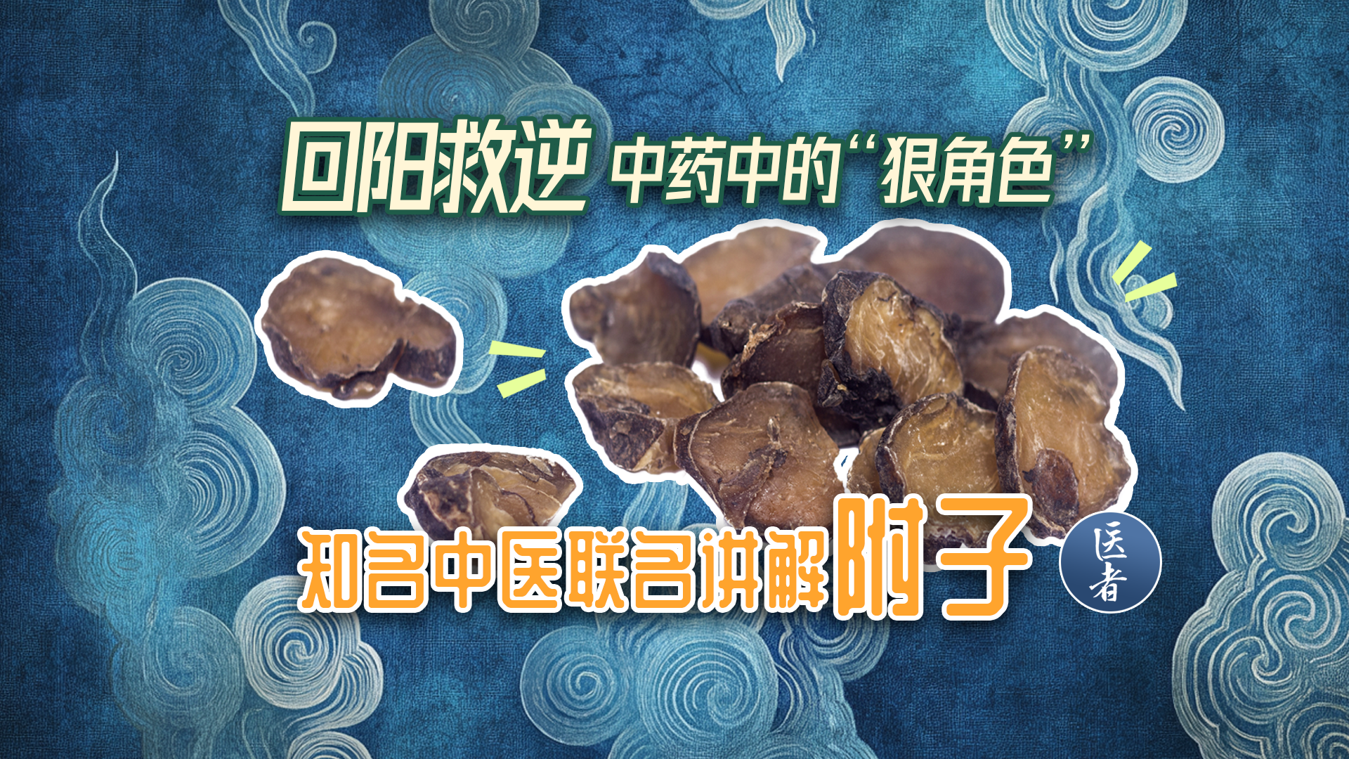 医者｜回阳救逆！中药中的“狠角色”知名中医联名讲解附子