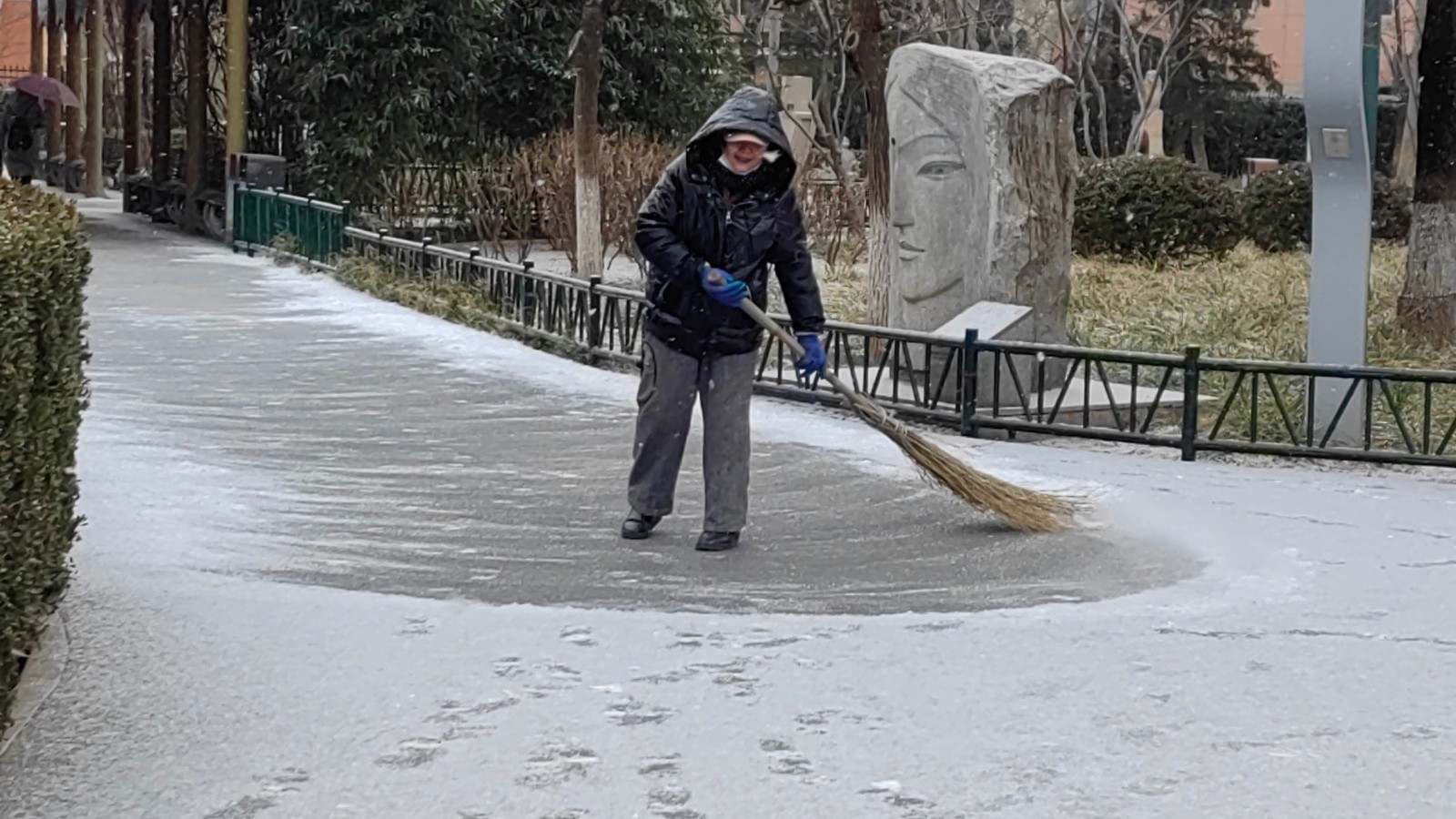 石景山区 | 2026年第一场雪如约而至! 石景山区 | 2026年第一场雪如约而至!