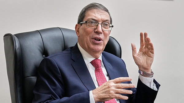 古巴外长：强烈谴责美国“关闭委内瑞拉领空”言论