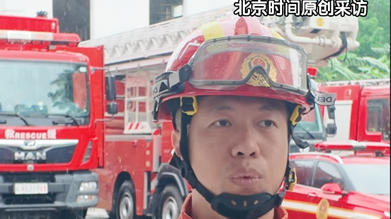柳州两次5.2级地震发生第三天，当地消防依旧全员坚守一线