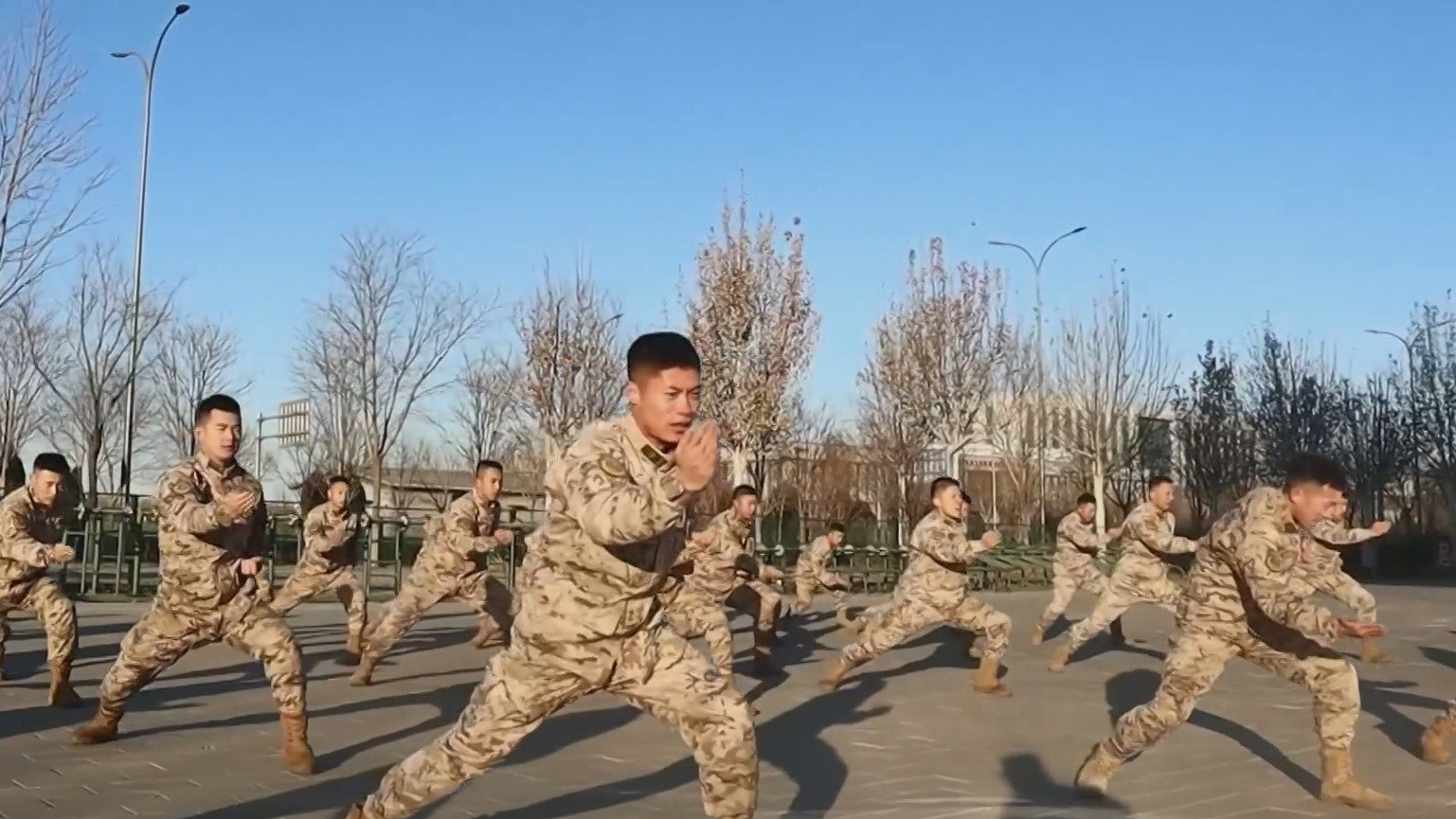 武警北京总队吹响新年开训号角 武警北京总队吹响新年开训号角