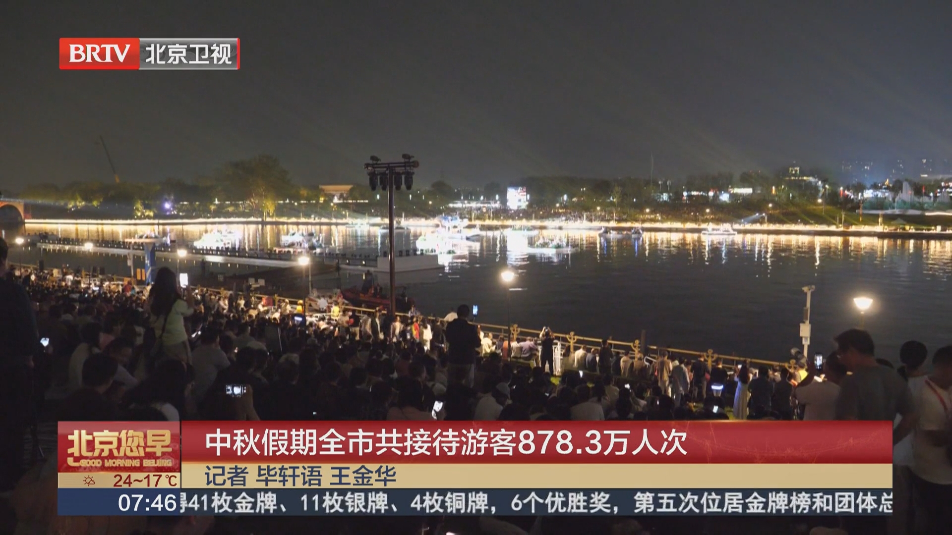 中秋假期全市共接待游客878.3万人次 中秋假期全市共接待游客878.3万人次
