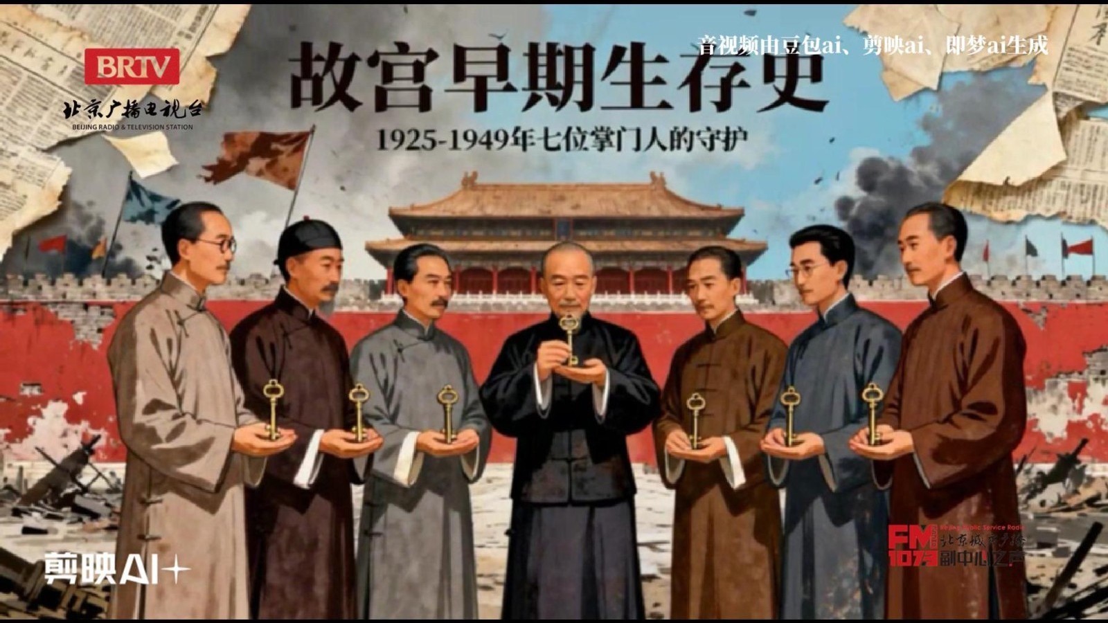 #北京故宫七位掌门人的文明守护#_北京时间