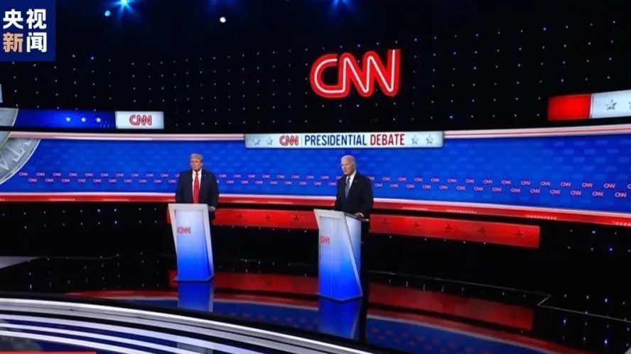 拜登、特朗普,开始! 拜登、特朗普,开始!
