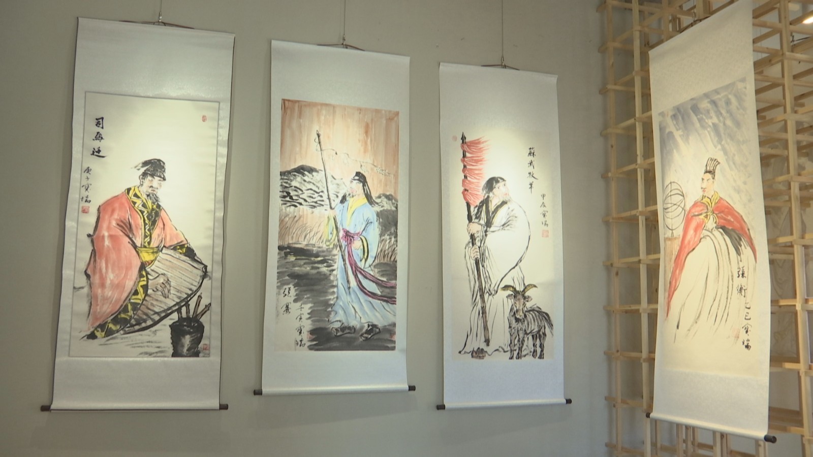 798艺术区上新 看中国历史名人画展 798艺术区上新 看中国历史名人画展