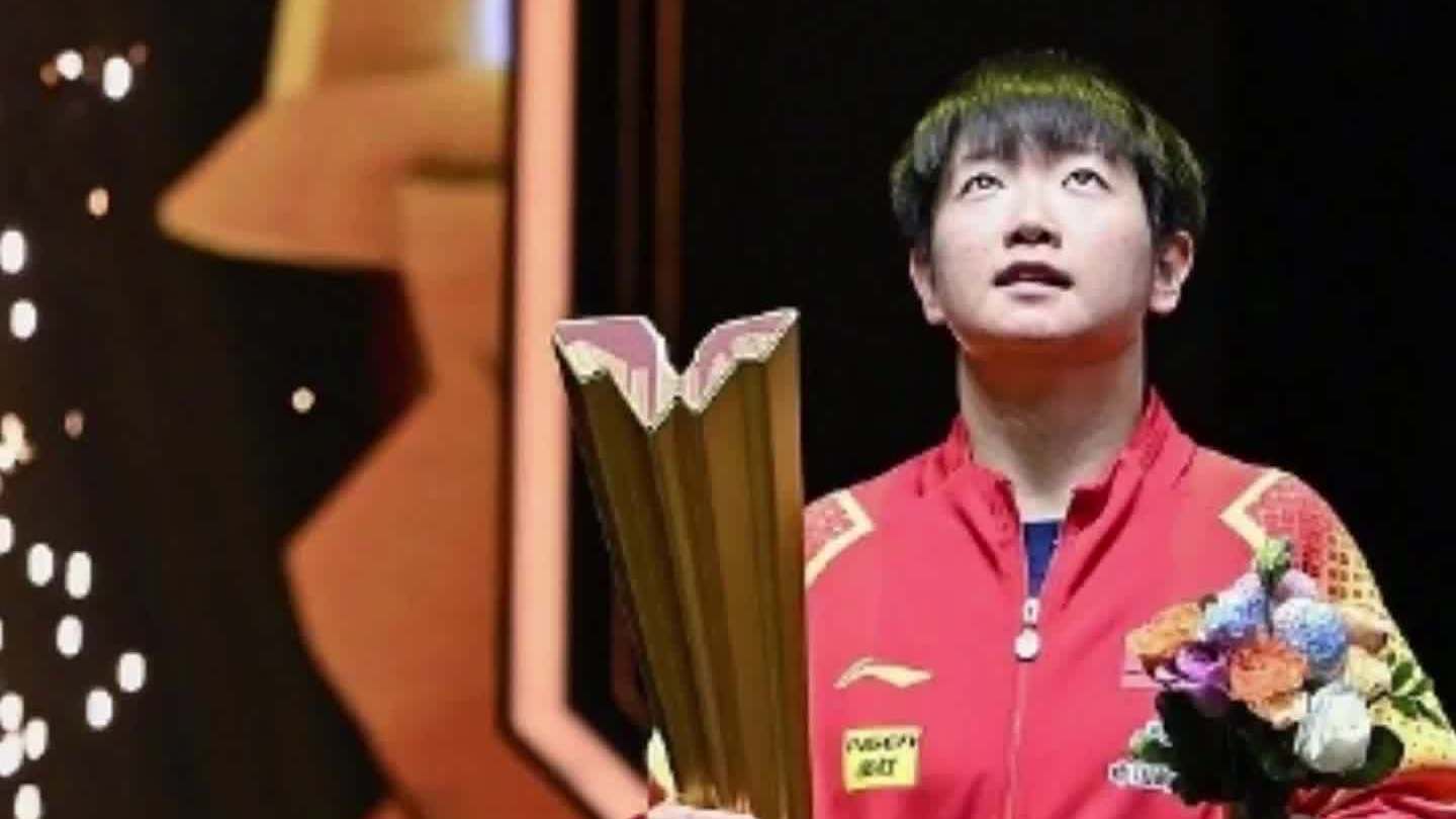 恭喜莎莎!孙颖莎成首位积分破万球员 恭喜莎莎!孙颖莎成首位积分破万球员