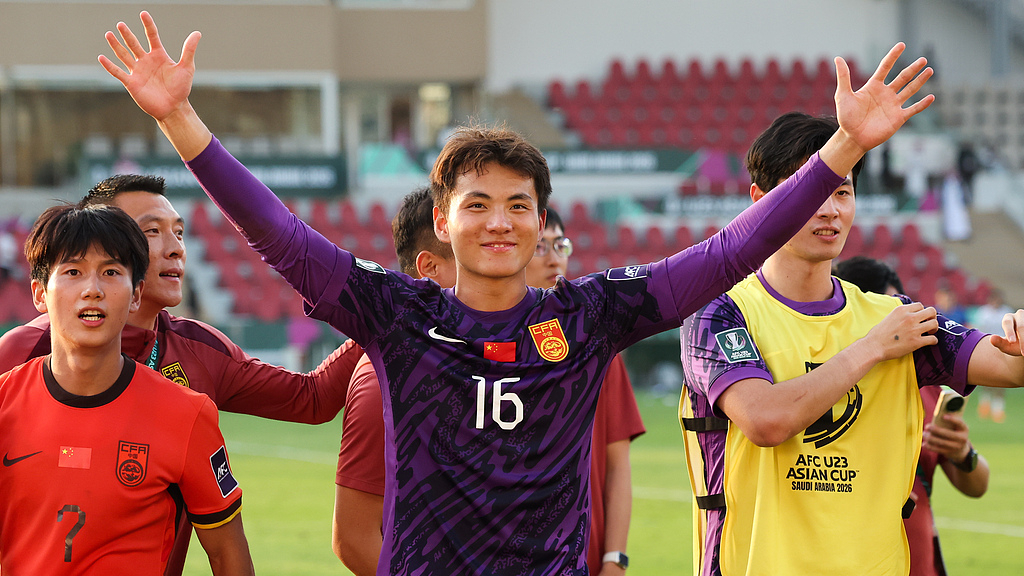 U23国足门将李昊:被队友抛起的瞬间,我曾梦到过 U23国足门将李昊:被队友抛起的瞬间,我曾梦到过