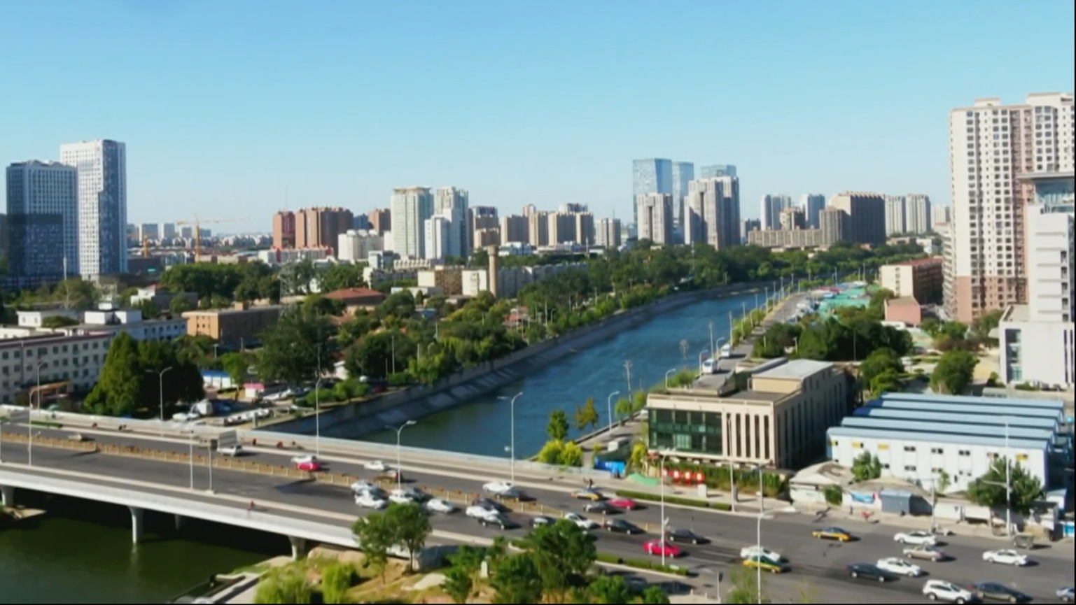 城市副中心一季度实现“开门红” 地区生产总值增速全市第一