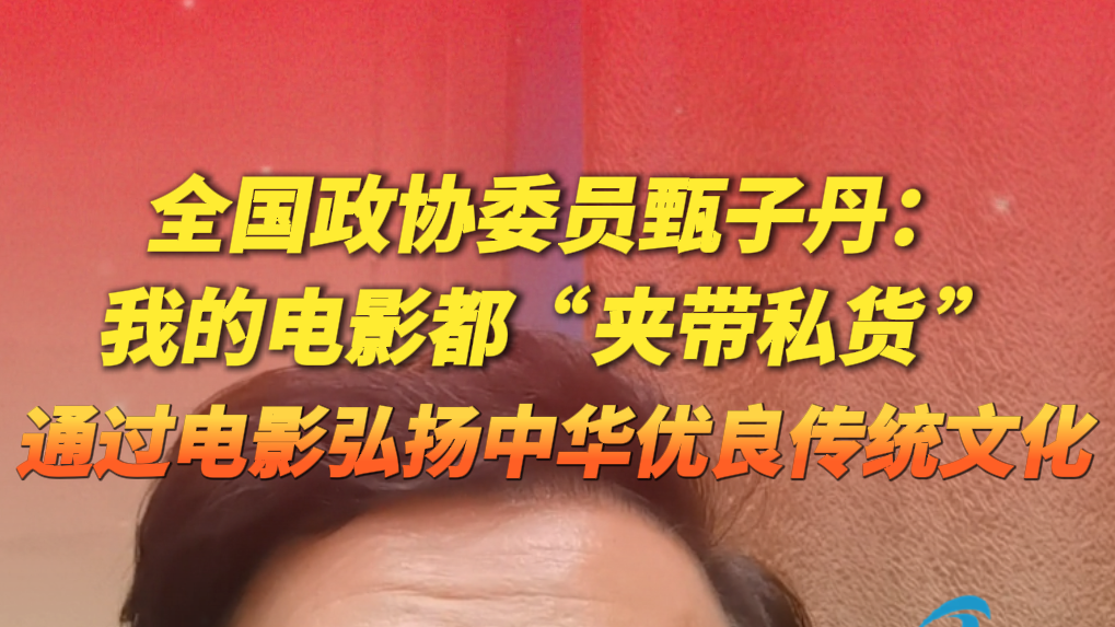 全国政协委员甄子丹：我的电影都“夹带私货”